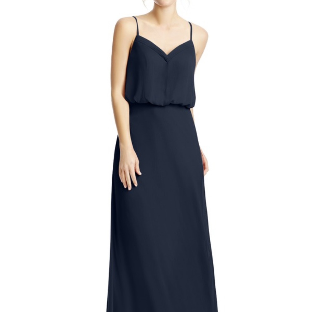 Azazie Rebecca Dark Navy Gown